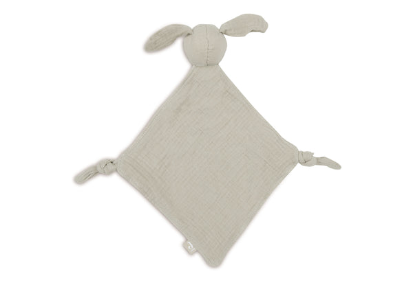 Speendoekje Bunny Ears met naam Geborduurd - Olive Green