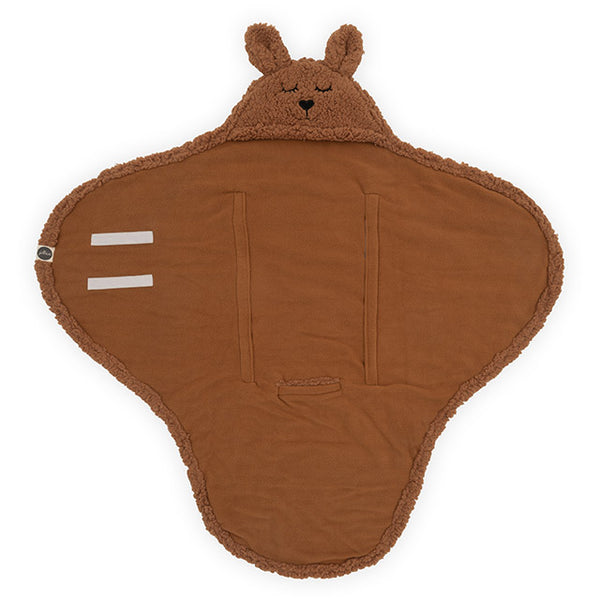 Wikkeldeken Bunny 100x105cm - Caramel