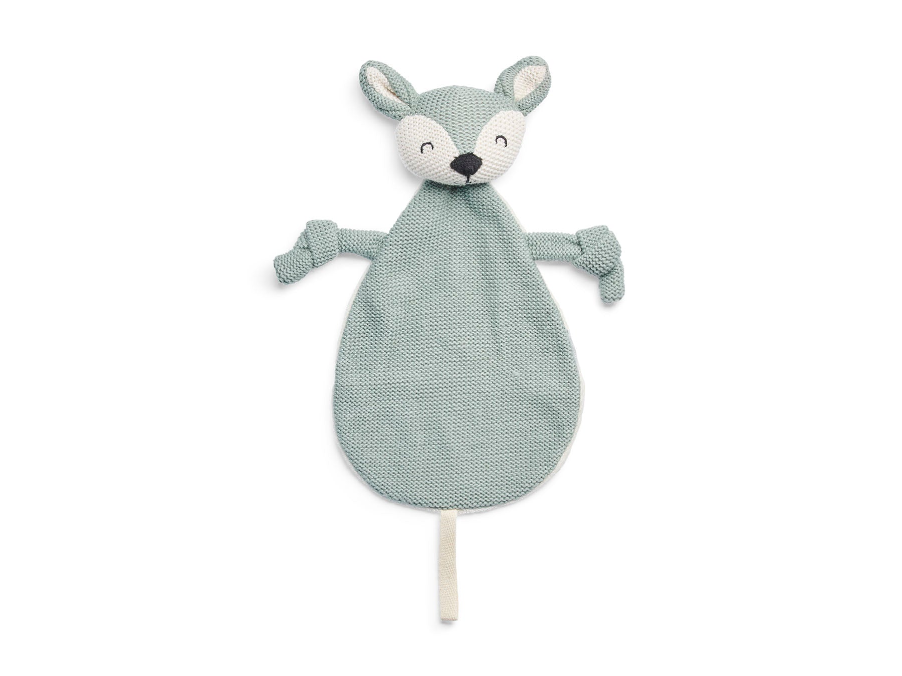 Knuffeldoekje Deer - Ash Green