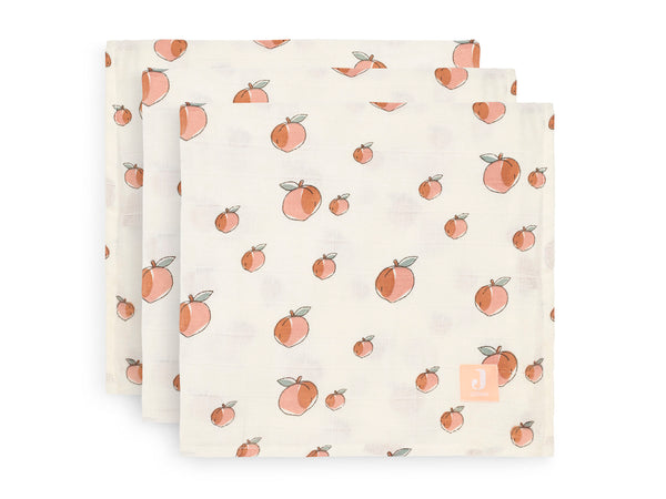 Hydrofiel Multidoek 70x70cm - Peach - 3 Stuks