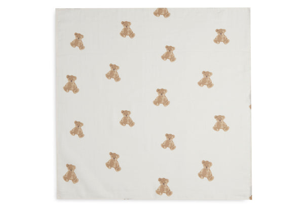 Hydrofiele Doek Small 70x70cm Teddy Bear - 3 Stuks