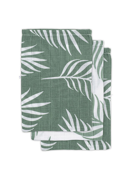 Washandjes Hydrofiel Nature - Ash Green - 3 Stuks