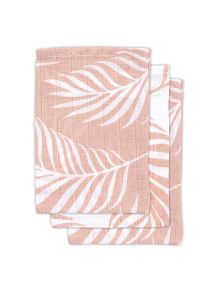 Washandjes Hydrofiel Nature - Pale Pink - 3 Stuks