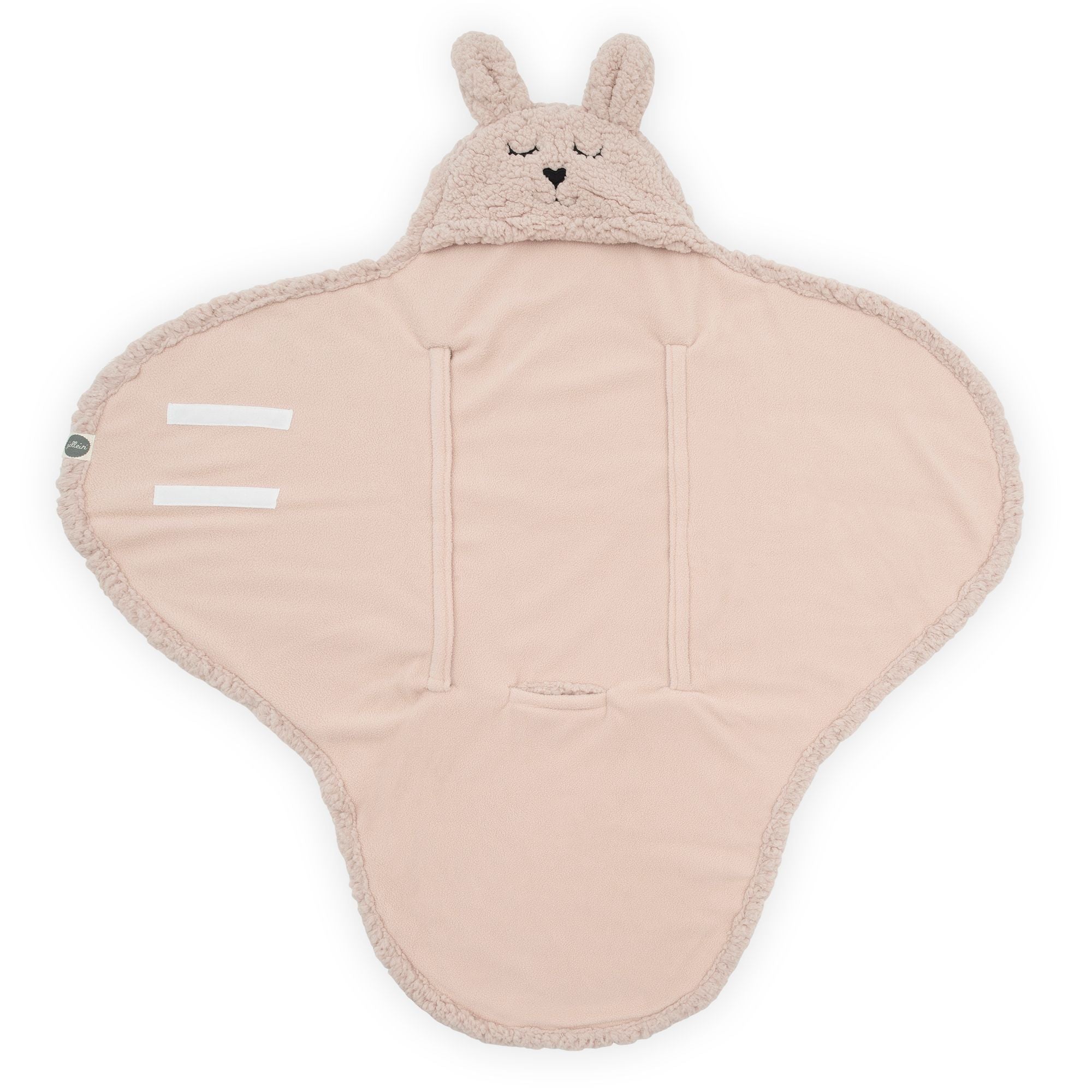 Wikkeldeken Bunny 100x105cm - Pale Pink