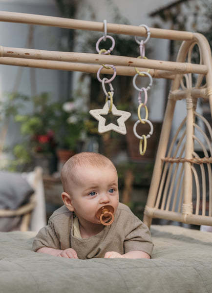 BIBS Teether - Ster Bijtring - Ivory