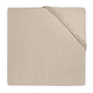 Hoeslaken Wieg Jersey 40x80/90cm - Nougat