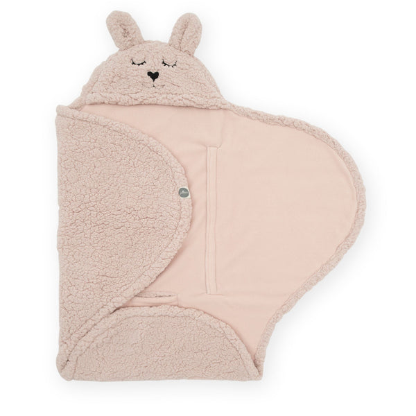 Wikkeldeken Bunny 100x105cm - Pale Pink