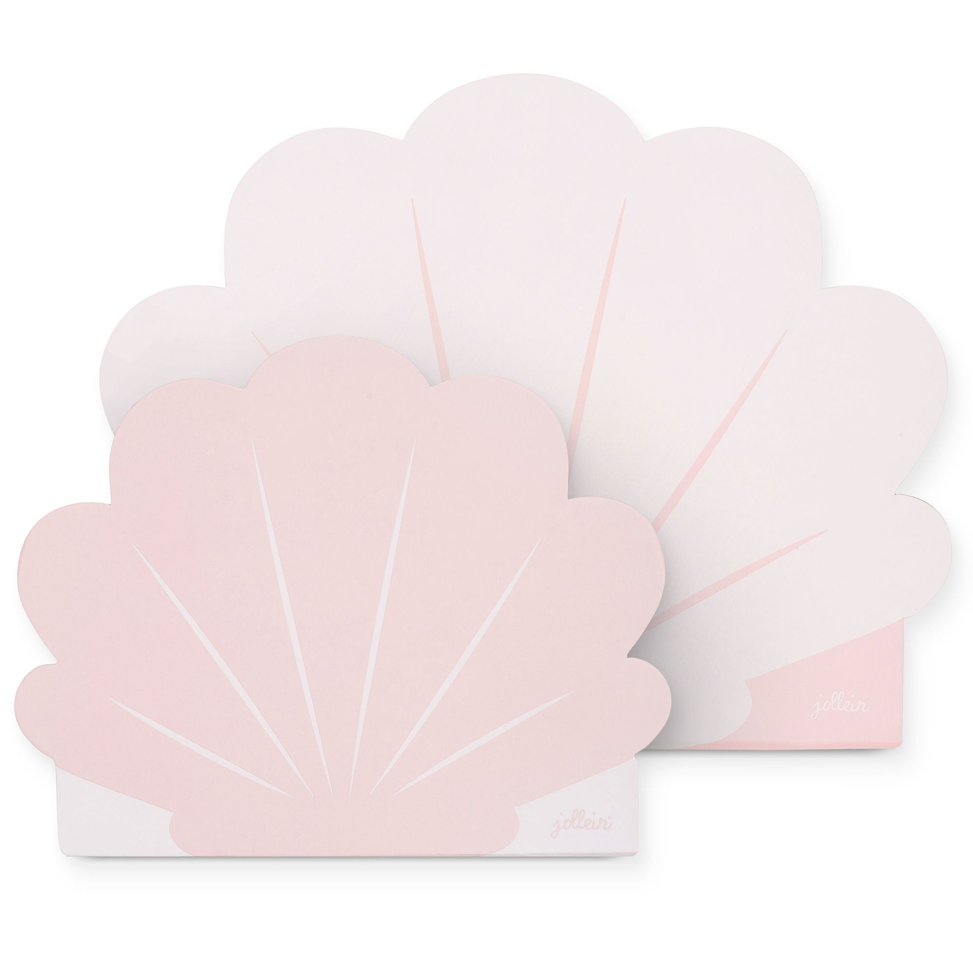 Speelkoffertjes - Shell - Pale Pink - 2 Stuks